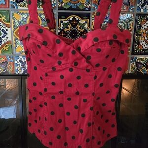 Red Polka Dot Dress